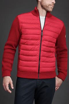 Chamarras Canada Goose Hombre Mexico - HyBridge Prendas De Punto Rojos ON1624730